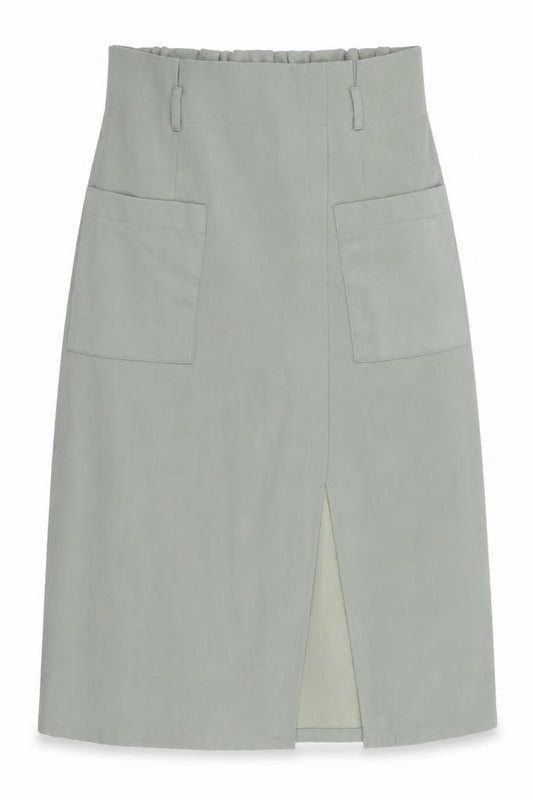 New Look Womens Green   A-Line Skirt Size 12  - Back Elastication
