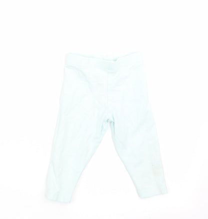 F&F Girls Green   Jogger Leggings Size 3-6 Months  - Mint Green