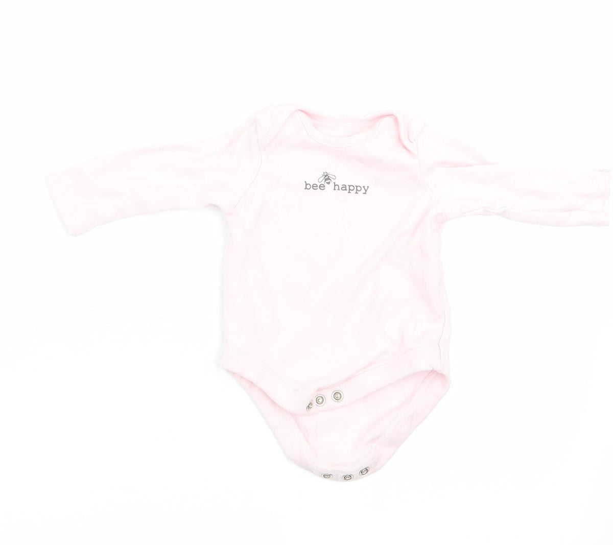 F&F Girls Pink Animal Print  Romper One-Piece Size 0-3 Months  - Bee Happy
