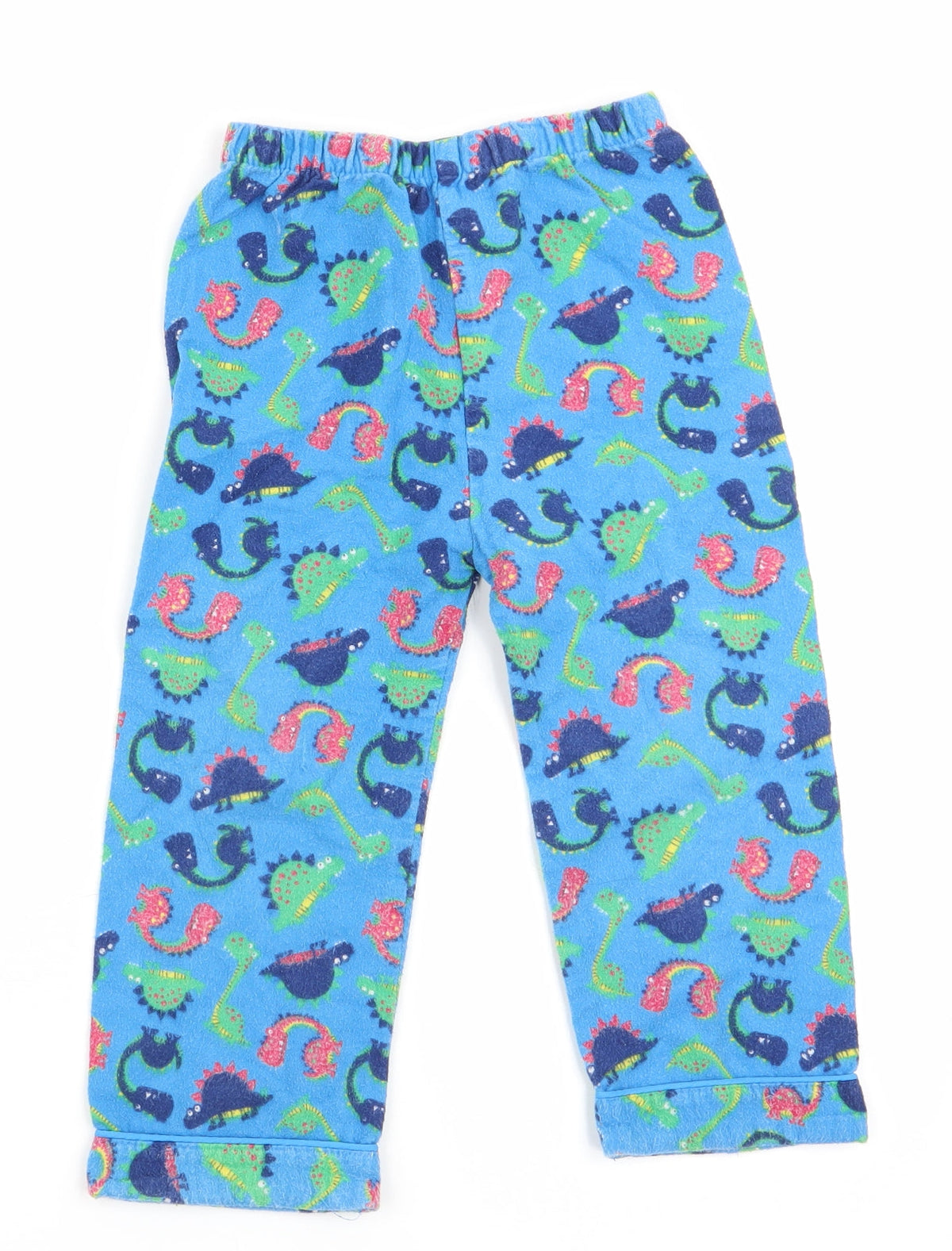 Primark Rebel by Primark Boys Blue Animal Print   Pyjama Pants Size 2-3 Years  - Dinasour Print