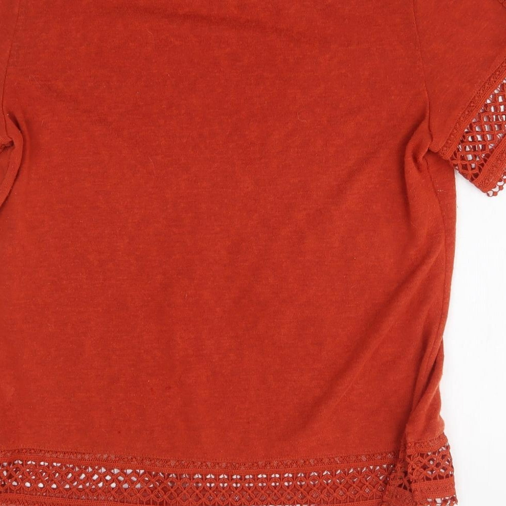 George Womens Orange   Pullover Jumper Size 12