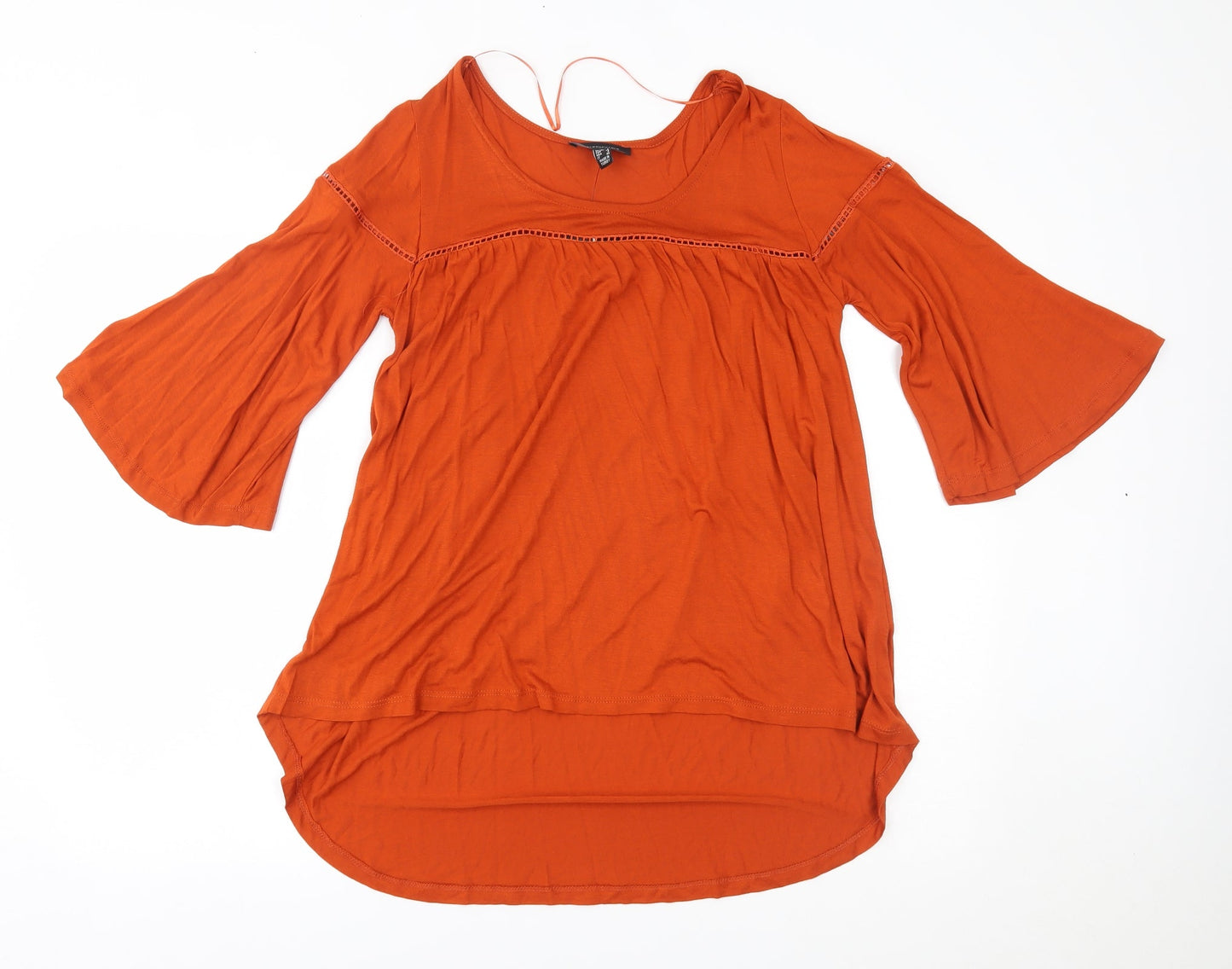 Atmosphere Womens Orange   Basic Blouse Size 8