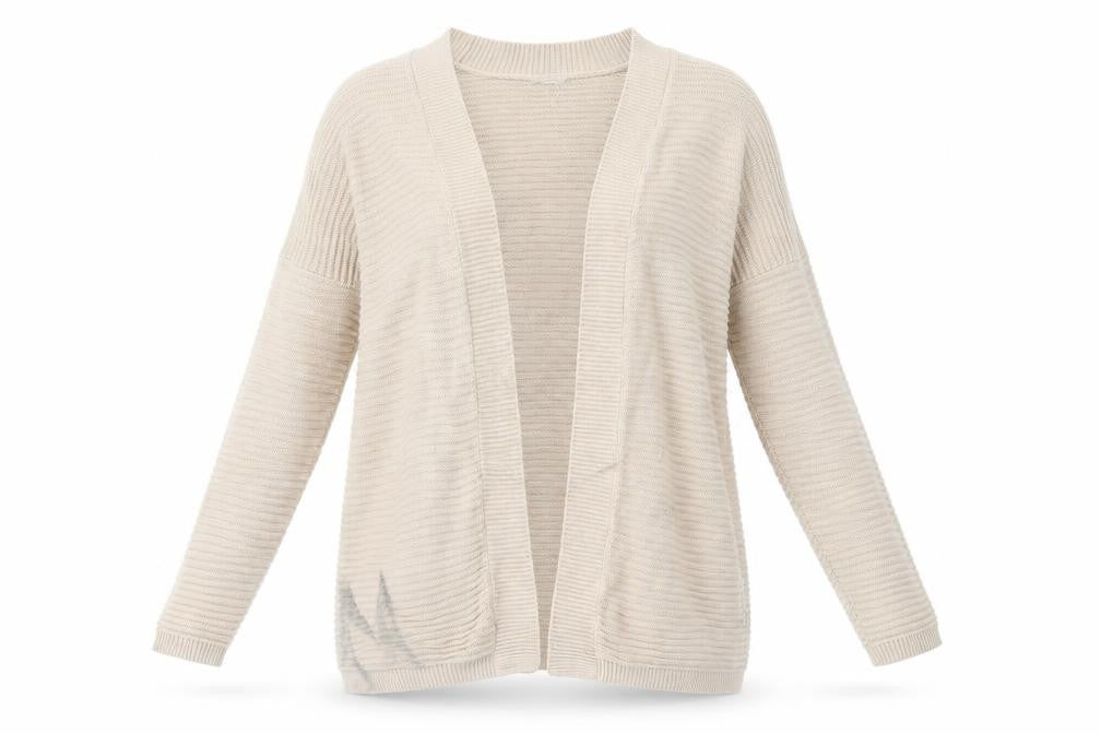 M&Co Womens Beige   Cardigan Jumper Size S