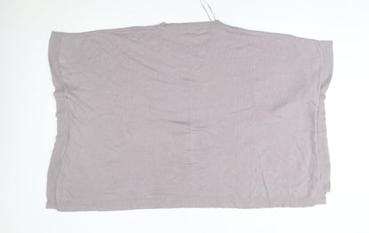 Autograph Womens Purple    Poncho Size 8