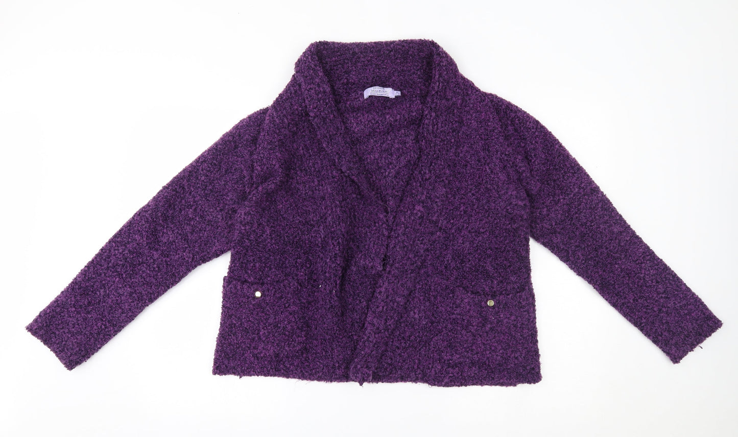 EWM Womens Purple   Cardigan Jumper Size M