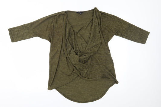 New Look Womens Green   Pullover Jumper Size M