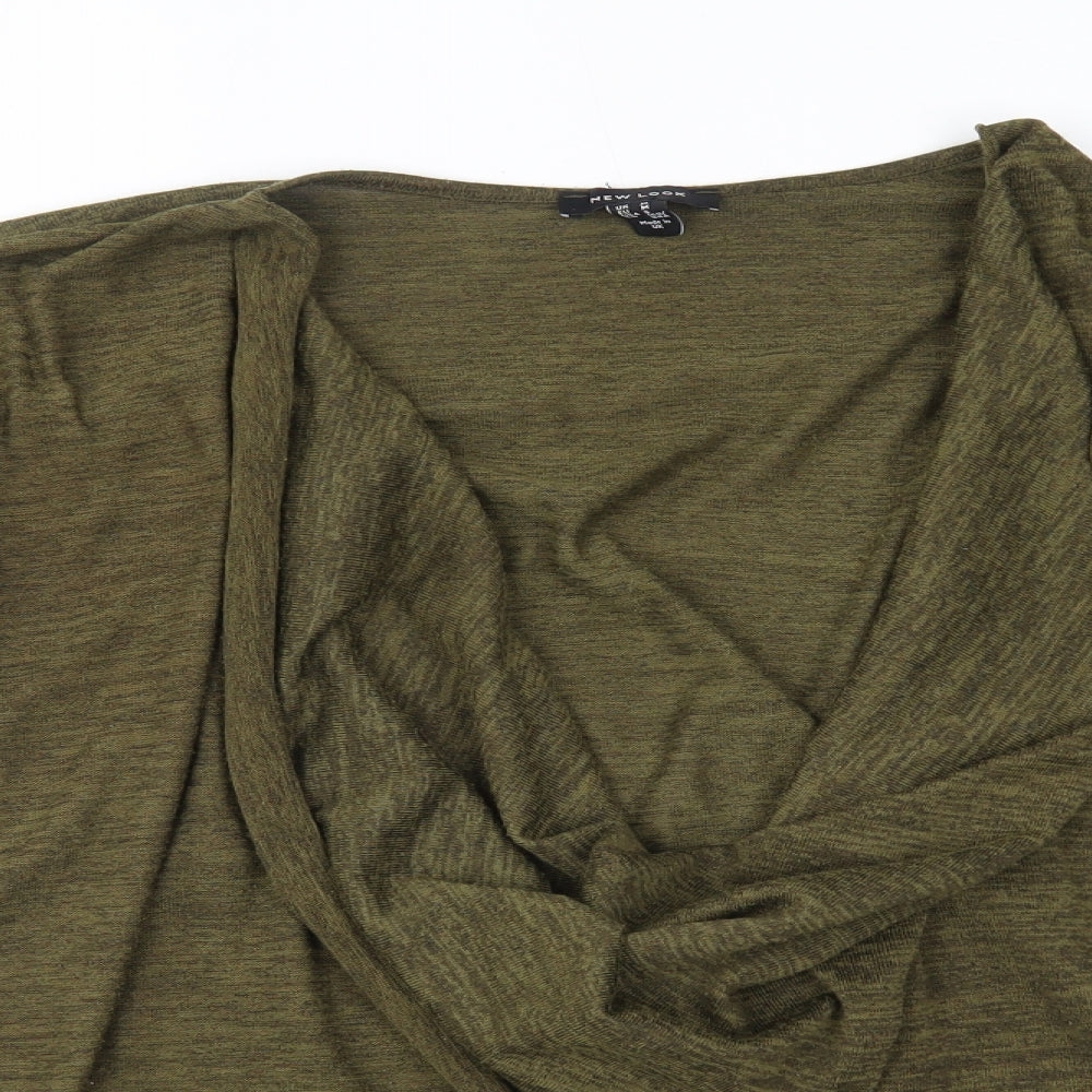 New Look Womens Green   Pullover Jumper Size M