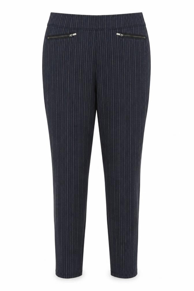 TU Womens Blue Striped   Suit Trousers Size 14
