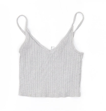 H&M Womens Grey   Tunic Jumper Size S