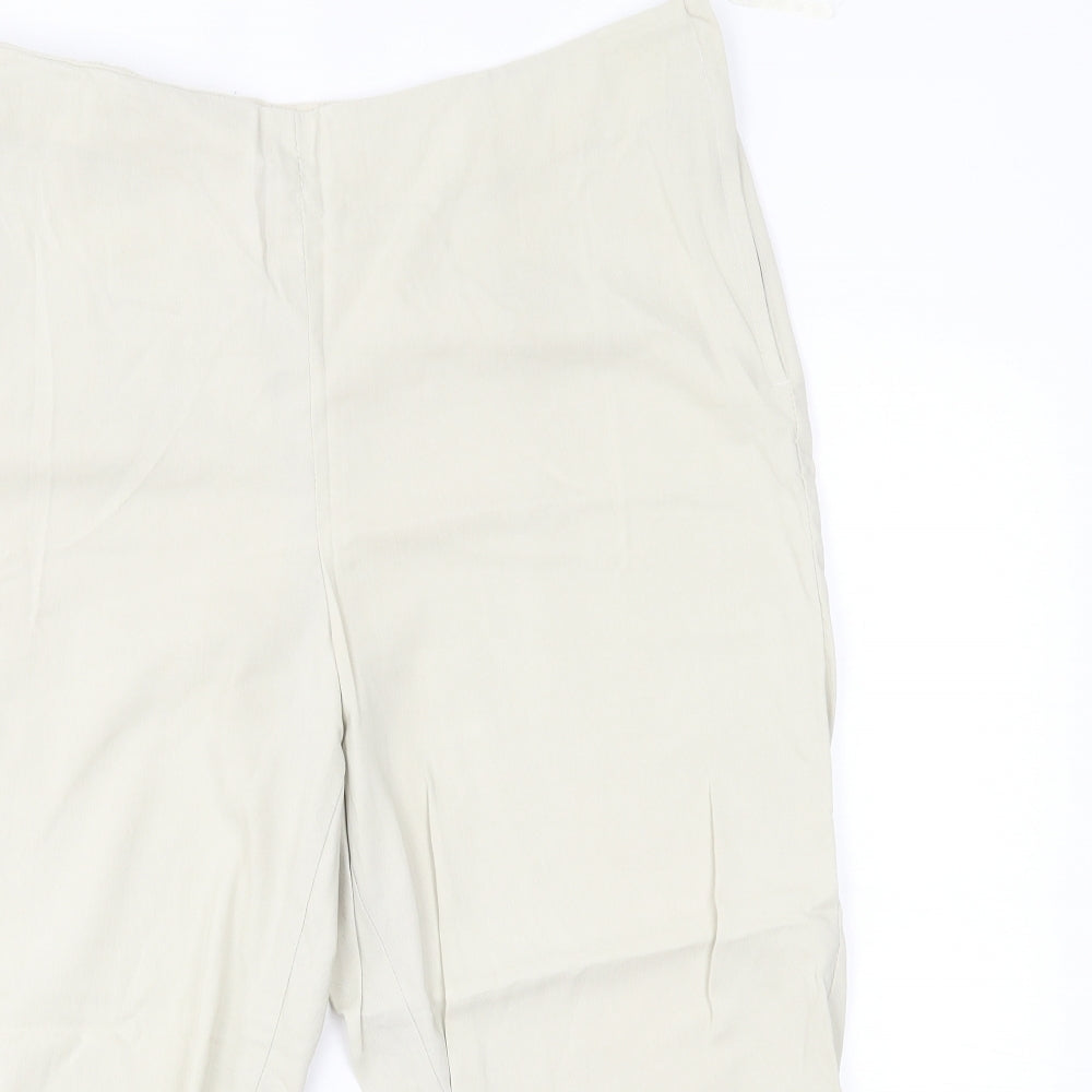 Dorothy Perkins Womens Beige   Trousers  Size 18 L20 in