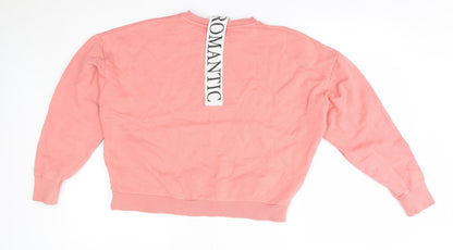 Topshop Womens Pink   Pullover Jumper Size 6