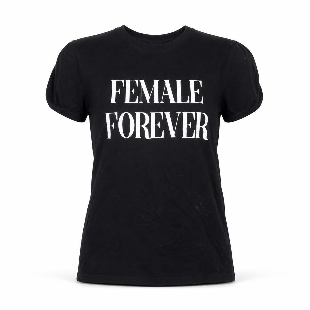 ASOS Womens Black   Basic T-Shirt Size 4  - female forever