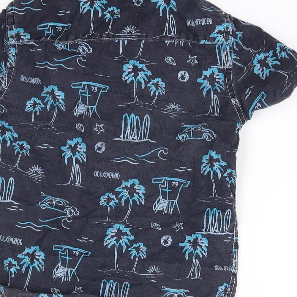Pep&co Boys Blue   Basic Button-Up Size 3-4 Years