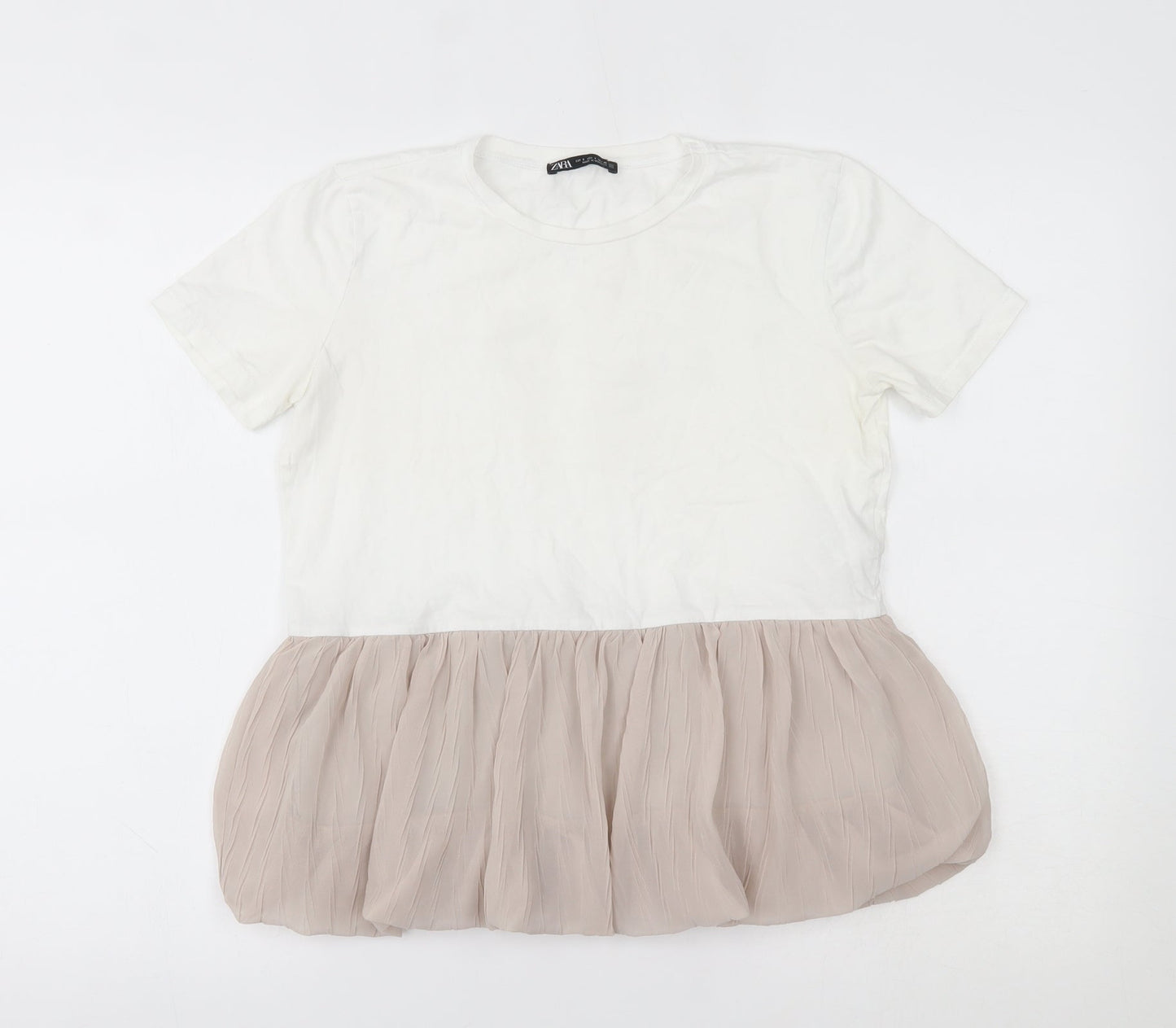 Zara Womens White   Basic Blouse Size S