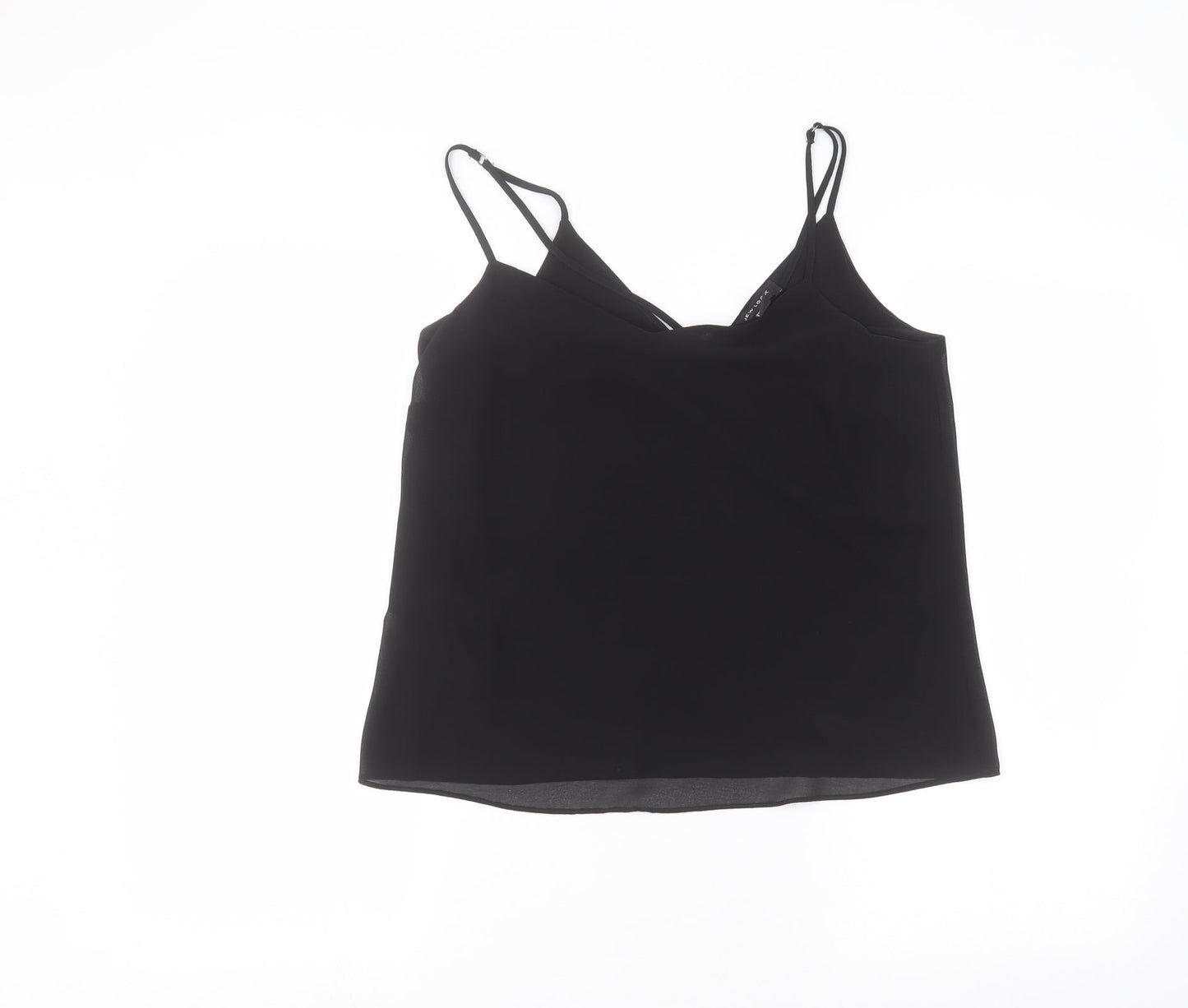 New Look Womens Black   Basic Blouse Size 10