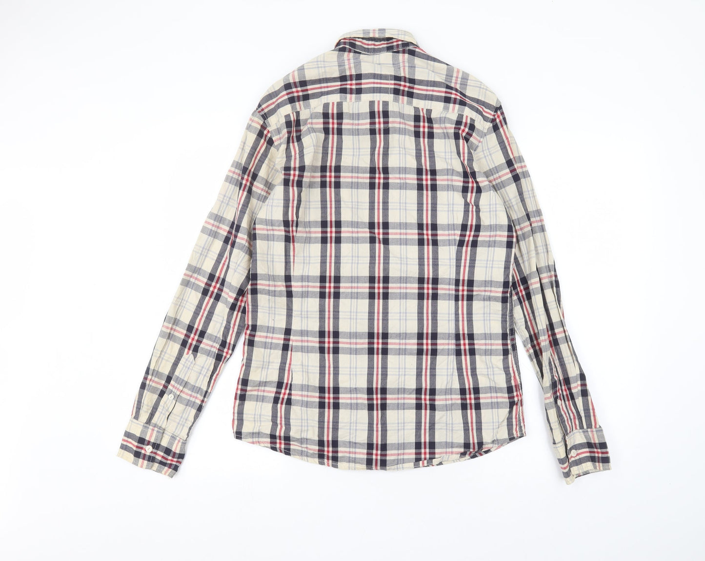 NEXT Mens Beige    Dress Shirt Size S