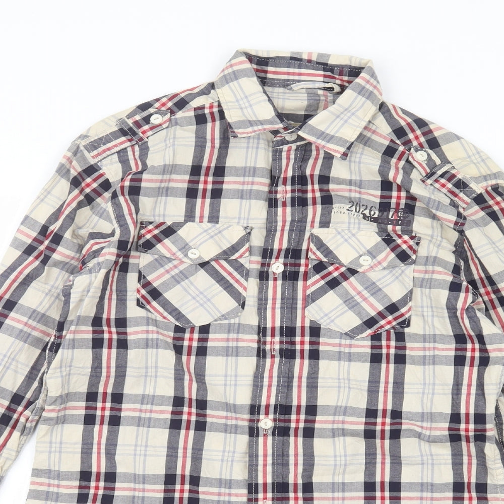 NEXT Mens Beige    Dress Shirt Size S