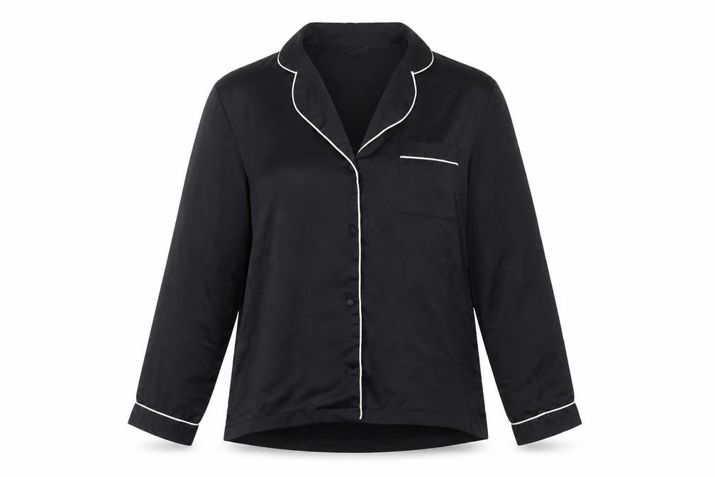 Boux Avenue Womens Black   Basic Button-Up Size 12