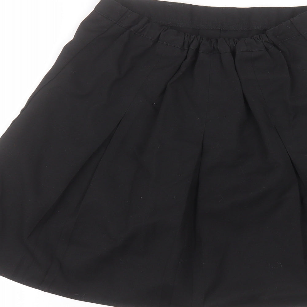 George Girls Black   A-Line Skirt Size 9-10 Years