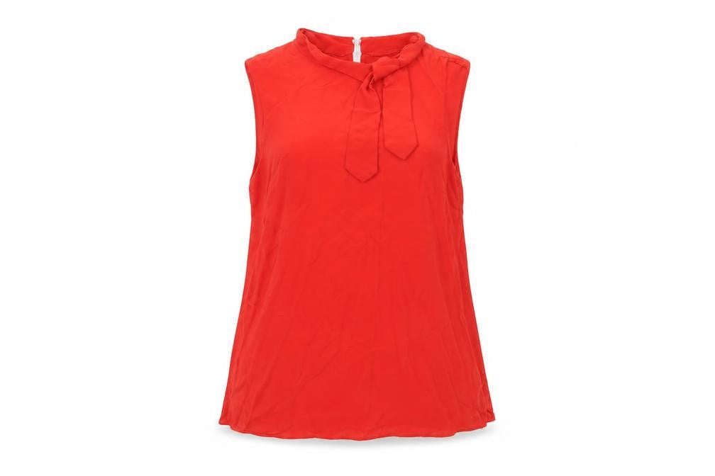 F&F Womens Orange   Basic Blouse Size 6