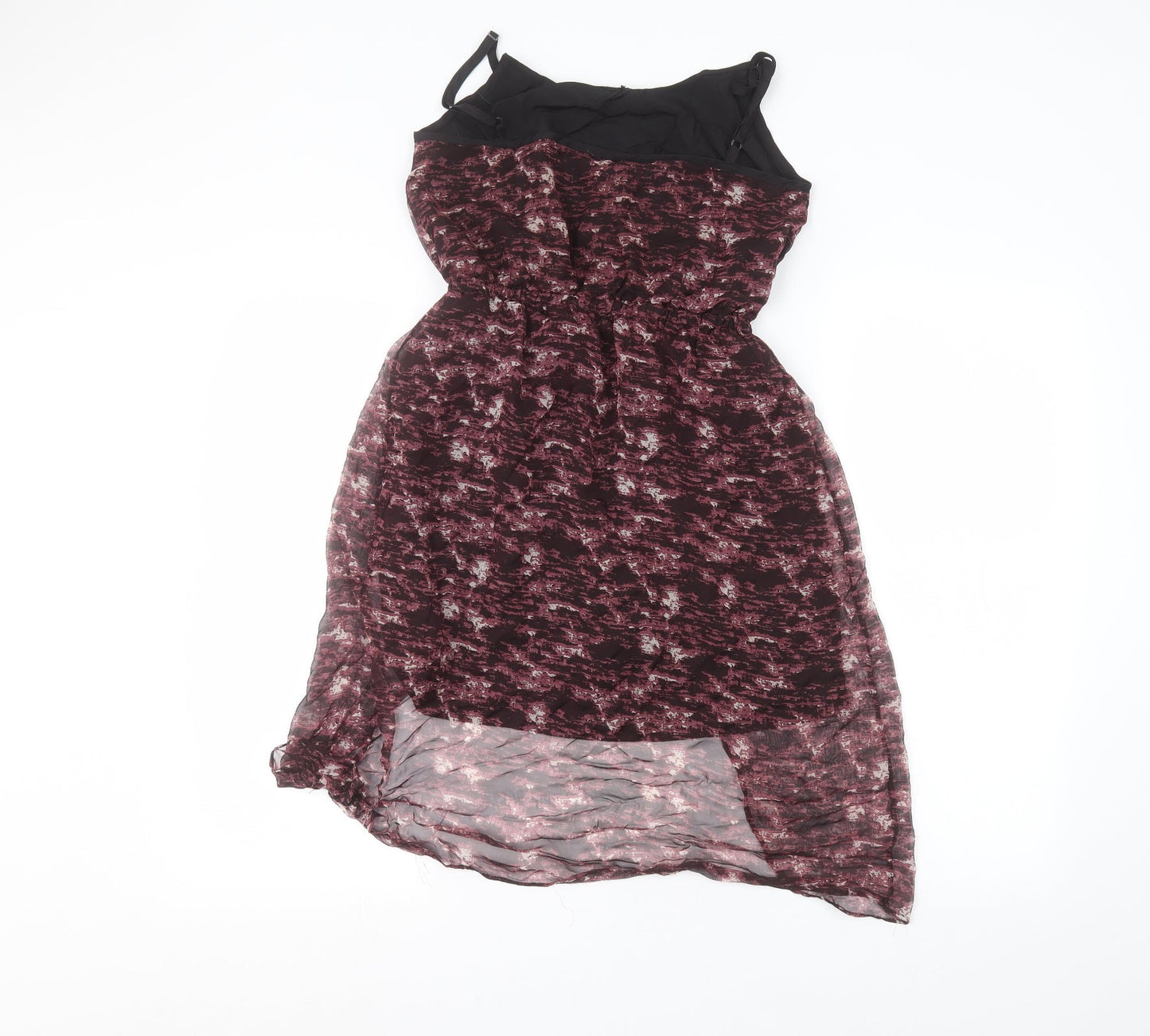 glamourous Womens Red   Basic Blouse Size 8