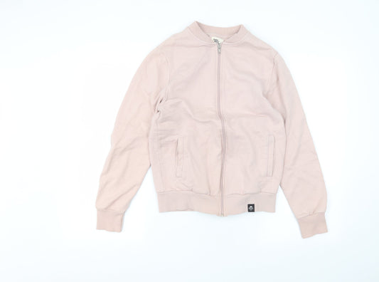 Cedar Wood State Womens Pink   Full Zip Jumper Size S