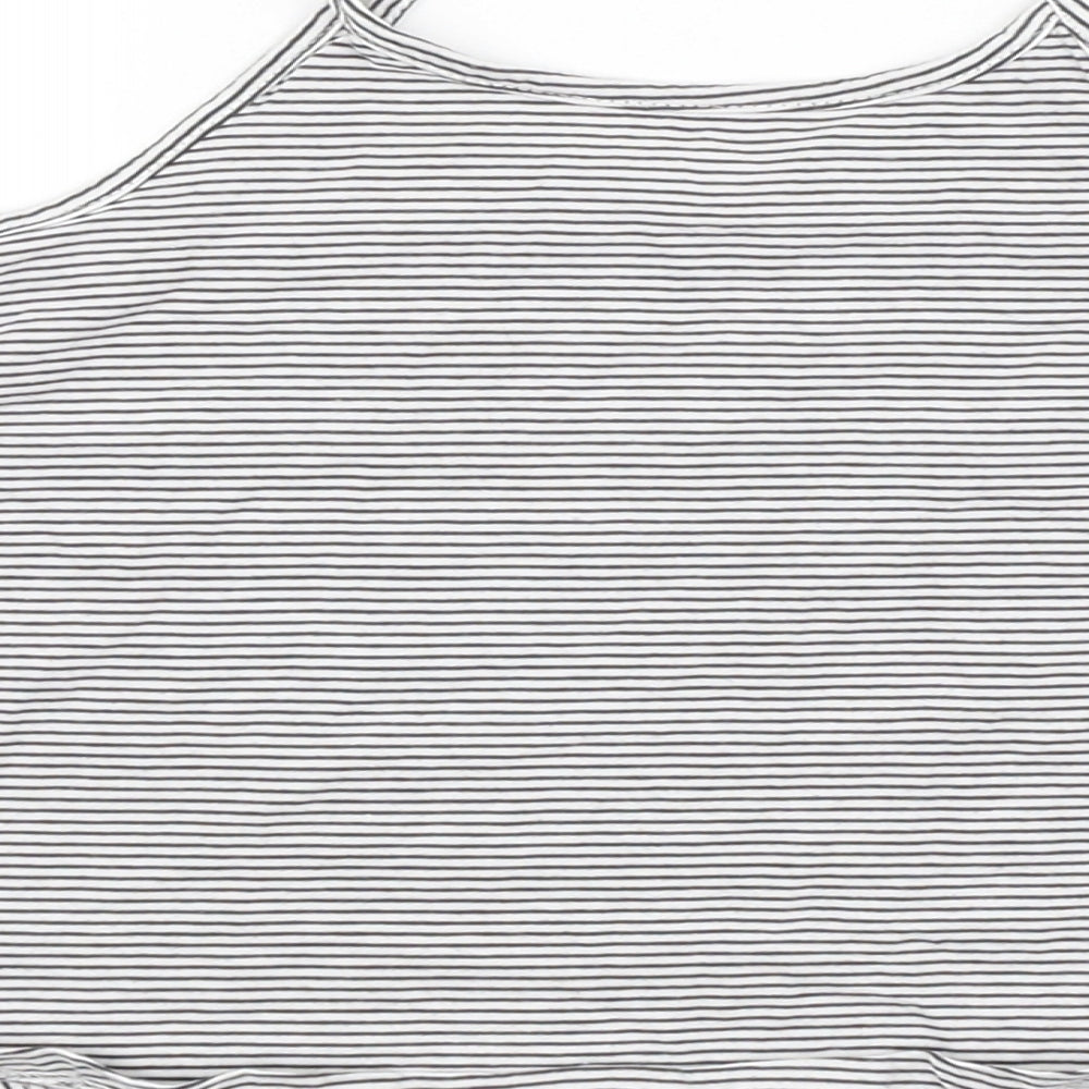 NEXT Girls Multicoloured Striped  Basic Tank Size 6 Years