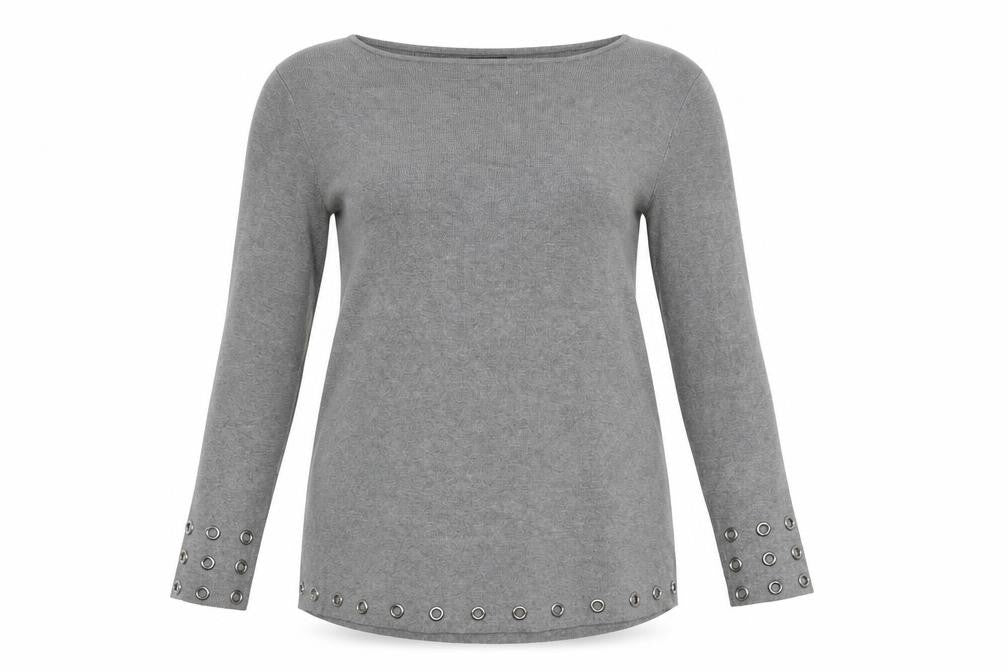 ZUPPE Womens Grey   Pullover Jumper Size M