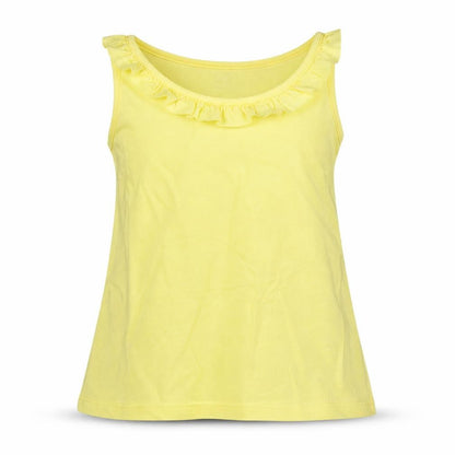 H&M Girls Yellow   Basic Tank Size 7-8 Years