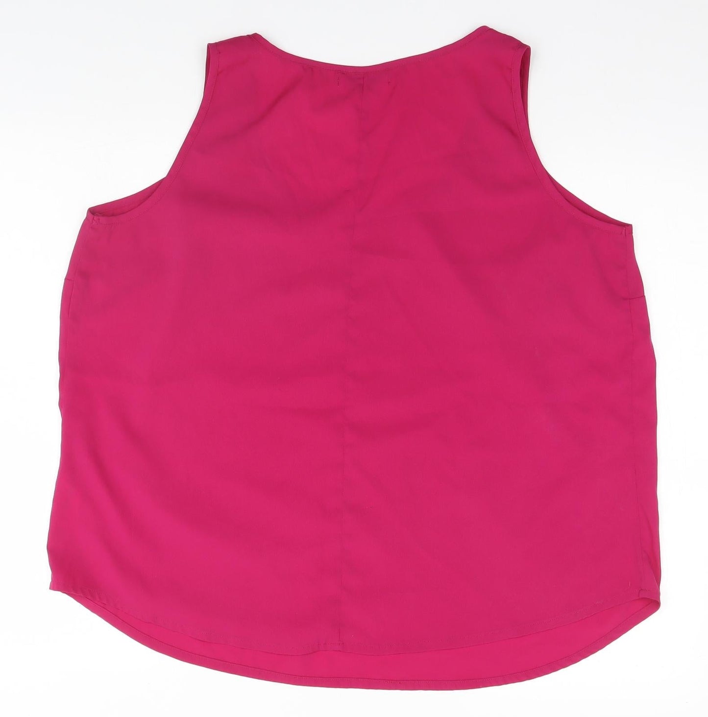 Simply Be Womens Pink   Basic Tank Size 20