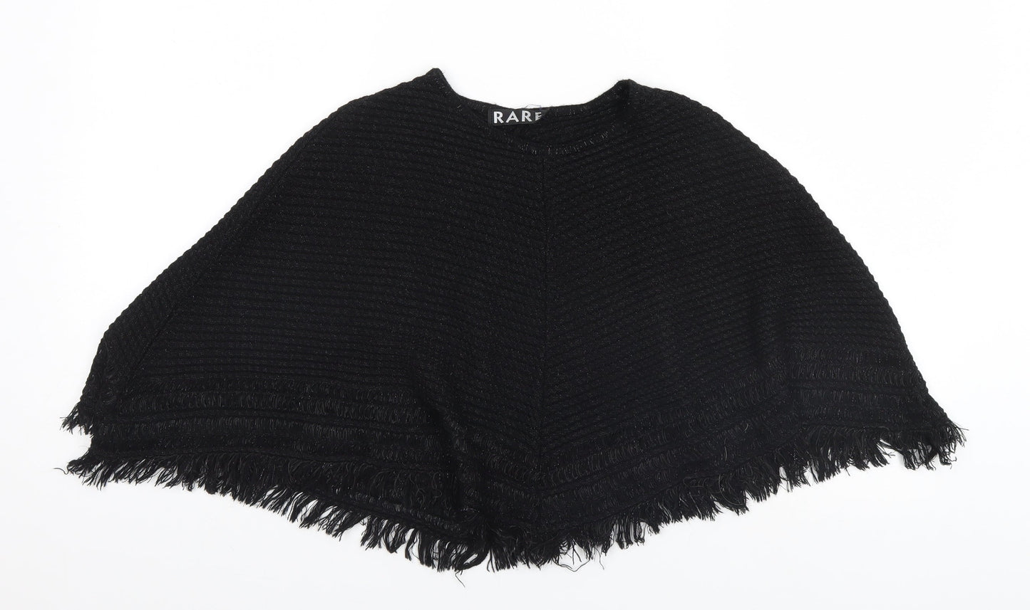 Rare Womens Black   Basic Blouse One Size