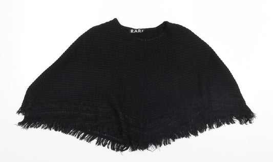 Rare Womens Black   Basic Blouse One Size
