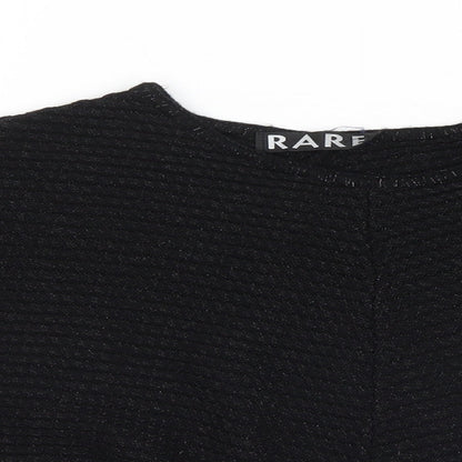 Rare Womens Black   Basic Blouse One Size