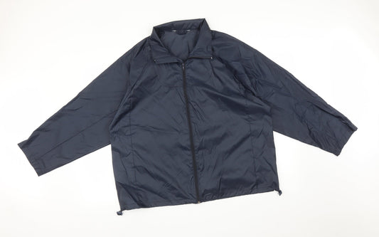 BONMARCHE Womens Blue   Overcoat Coat Size S