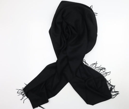 Preworn Unisex Black  Knit  Scarf