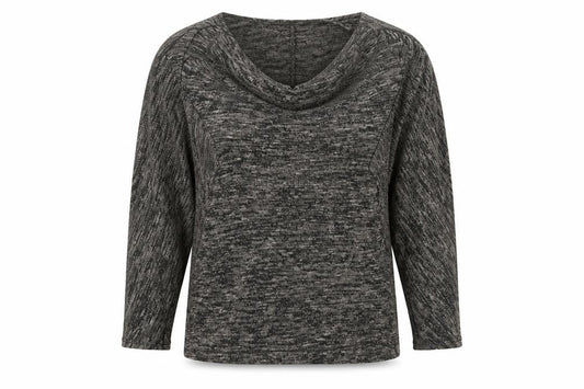 Max Studio Womens Multicoloured   Basic T-Shirt Size L  - Batwing