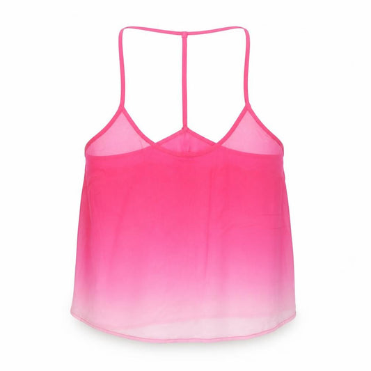 Topshop Womens Pink   Camisole Blouse Size 10  - Ombre two tone