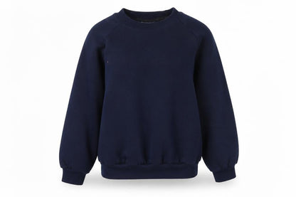 Back to school Girls Blue   Pullover Sweatshirt Size L