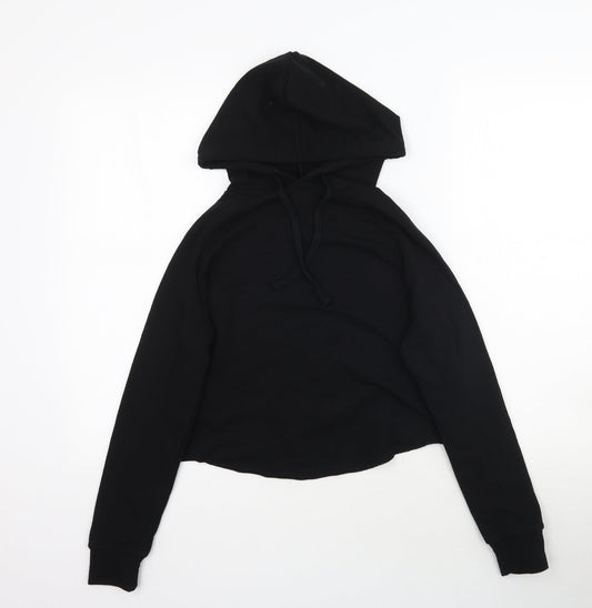 Just Cool Womens Black   Pullover Hoodie Size XS