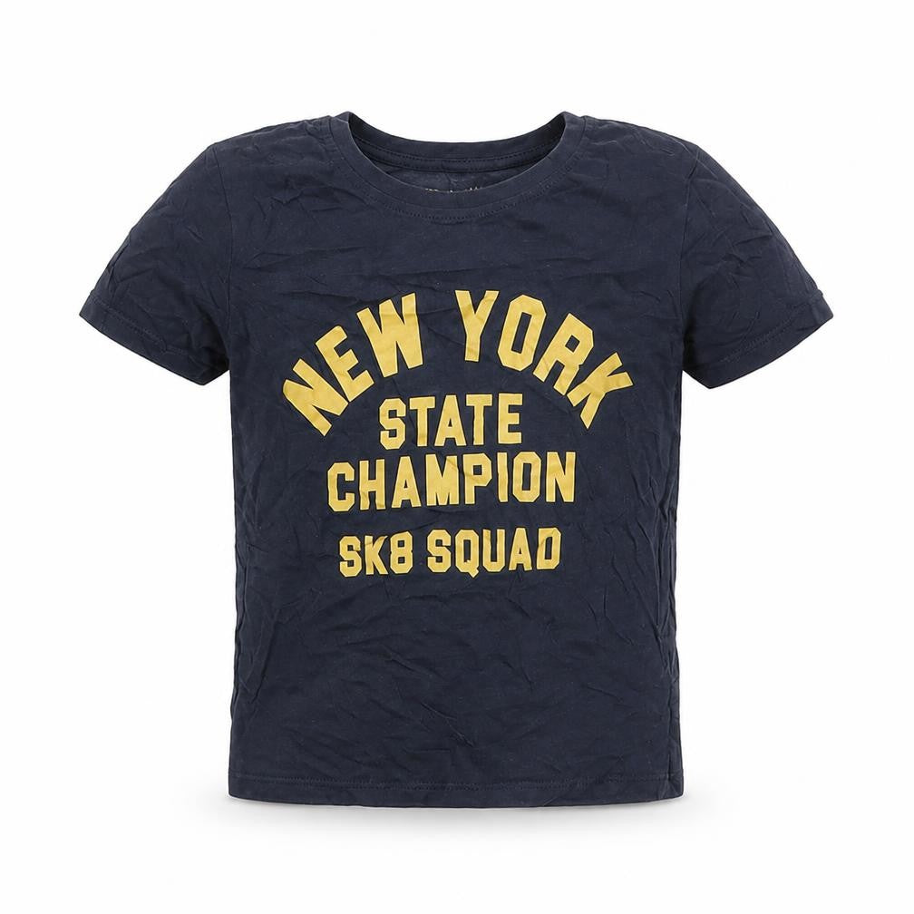 Primark Boys Blue   Basic T-Shirt Size 3-4 Years