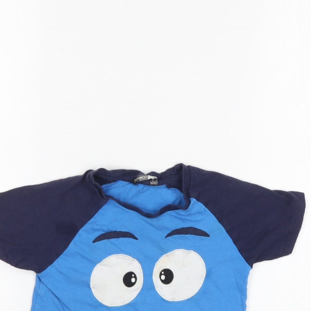 Pep&Co Boys Blue   Basic T-Shirt Size 3-4 Years