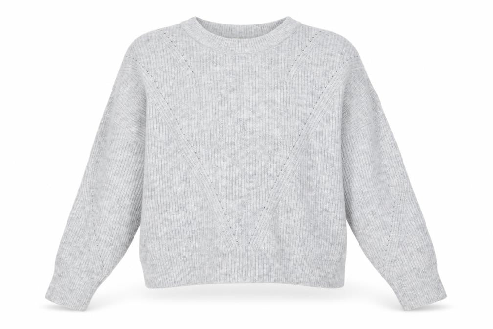 Topshop Womens Grey   Pullover Jumper Size L
