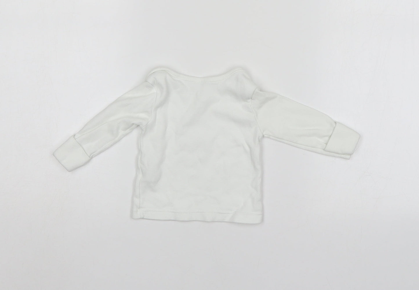 Disney Baby White    Pyjama Top Size Newborn