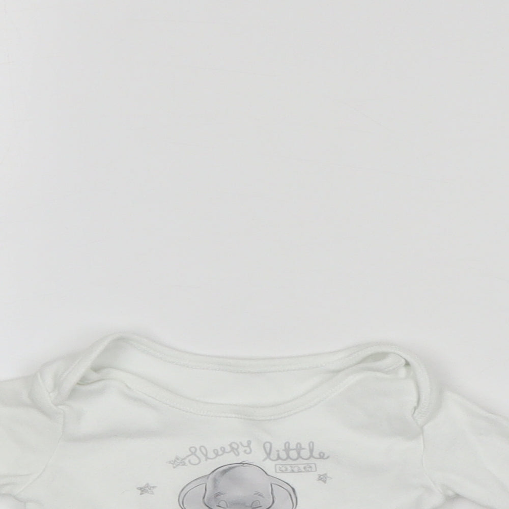 Disney Baby White    Pyjama Top Size Newborn