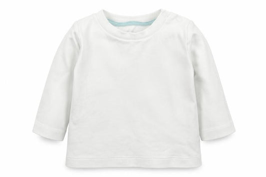 Morrisons Baby White   Basic T-Shirt Size 0-3 Months