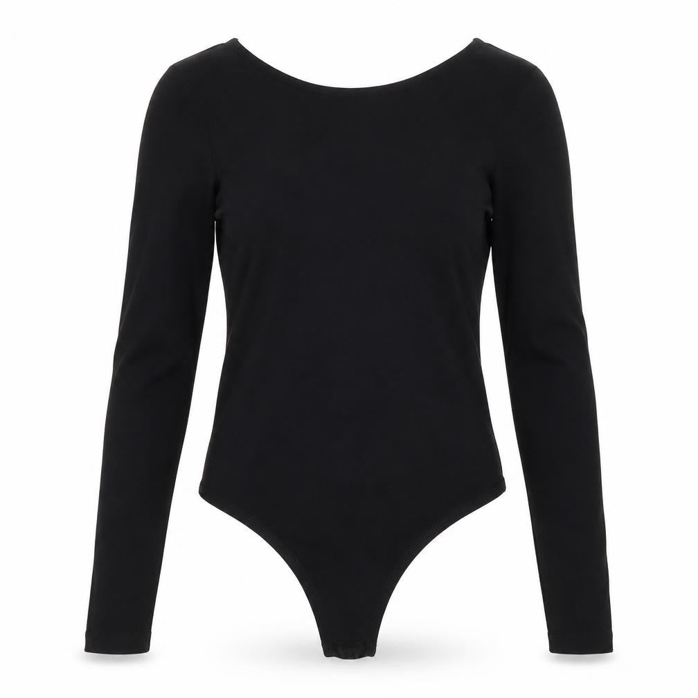ASOS Womens Black   Bodysuit One-Piece Size 10