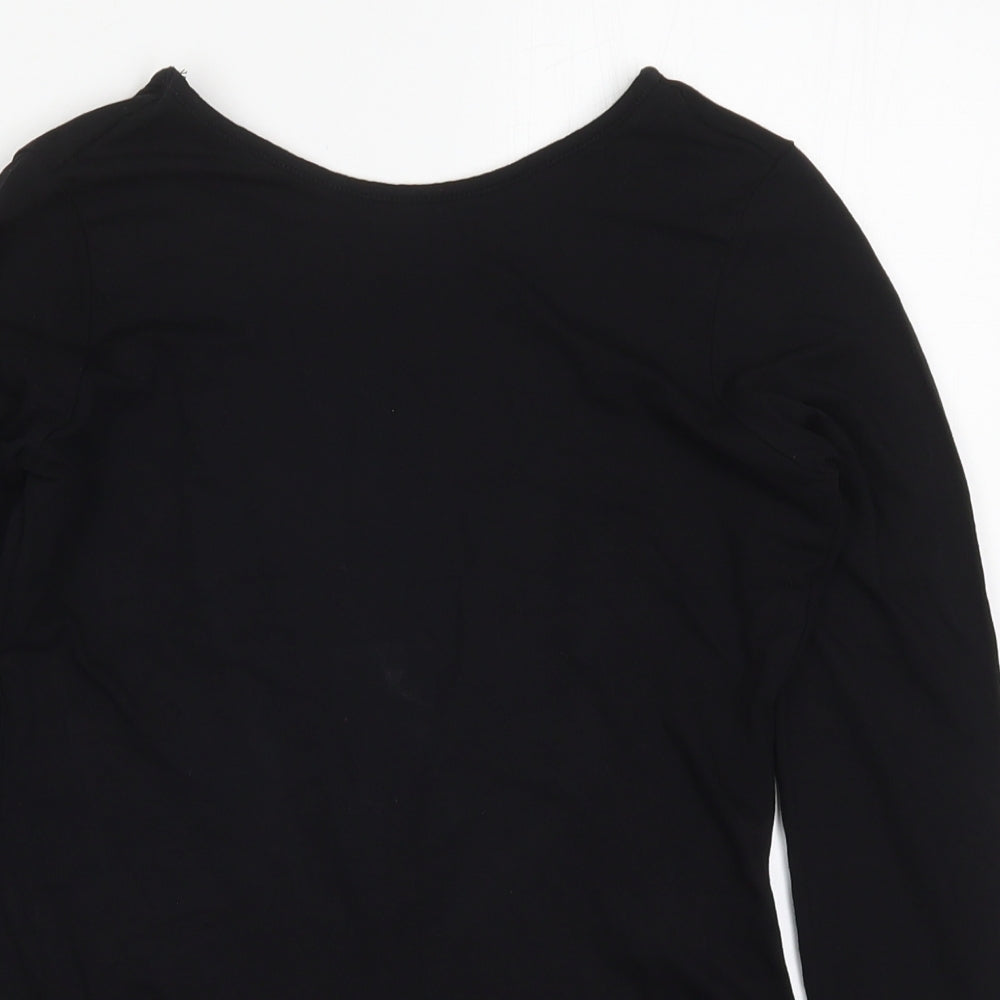 ASOS Womens Black   Bodysuit One-Piece Size 10