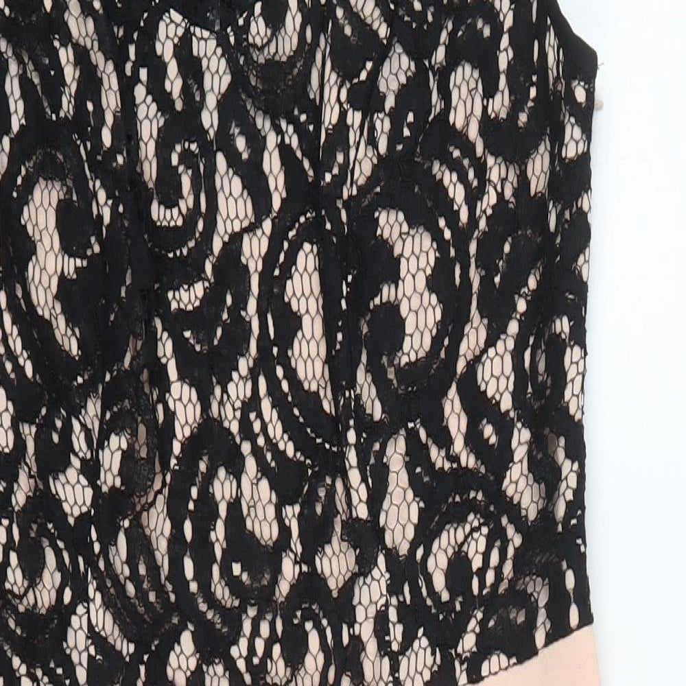 F&F Womens Beige  Lace A-Line  Size 10