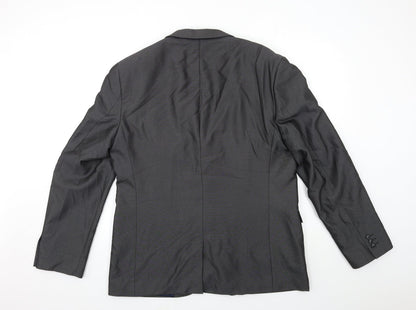 Next Mens Grey   Jacket Suit Jacket Size 44