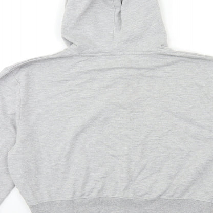 In the Style Womens Grey   Pullover Hoodie Size L